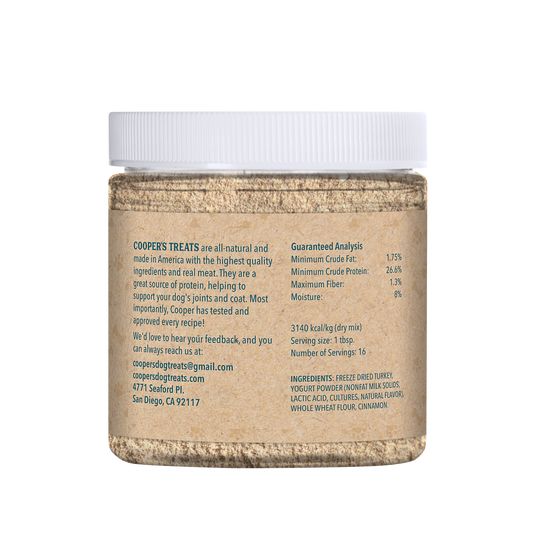 What's in the Frosty Paws Recipe?