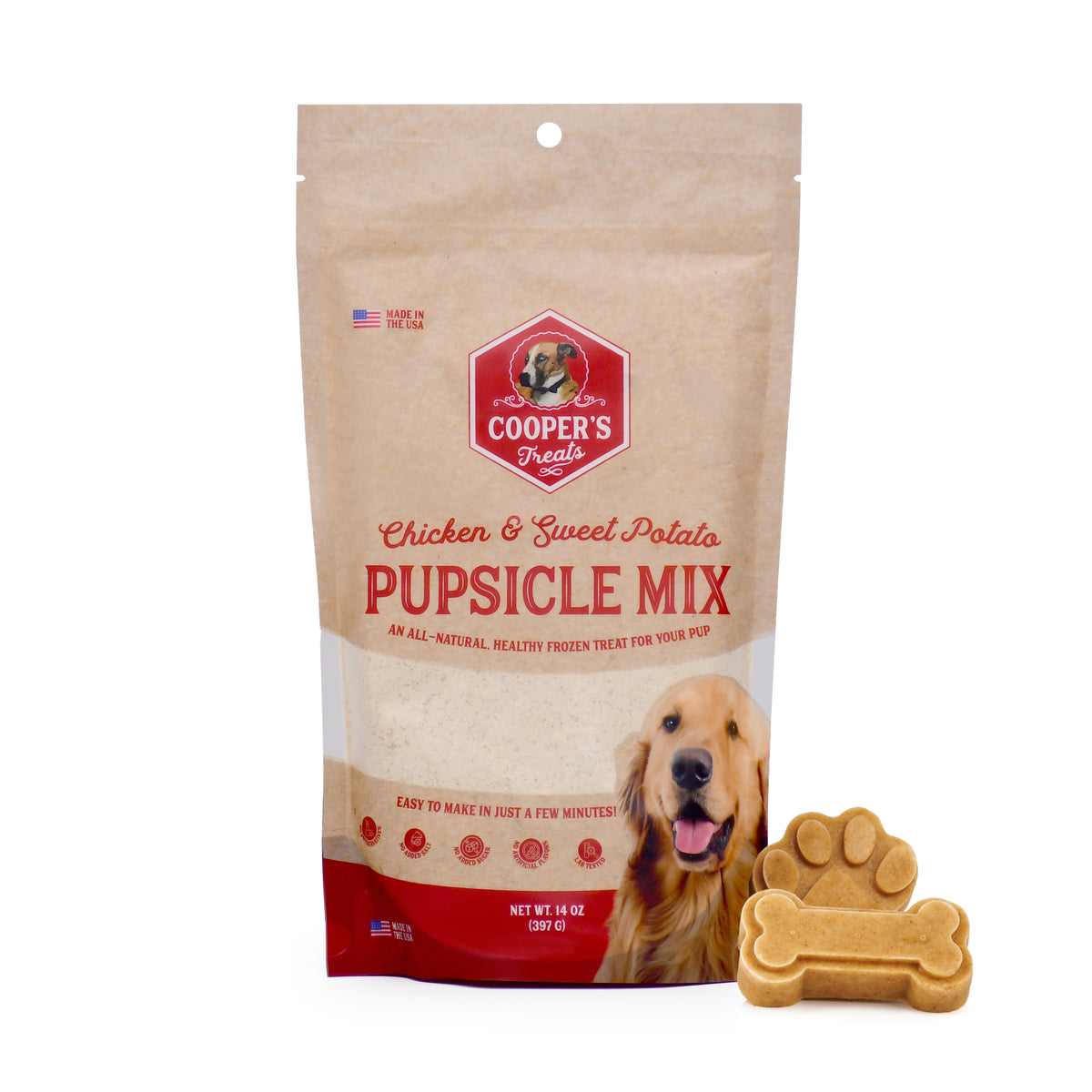 Chicken and Sweet Potato Pupsicle Mix