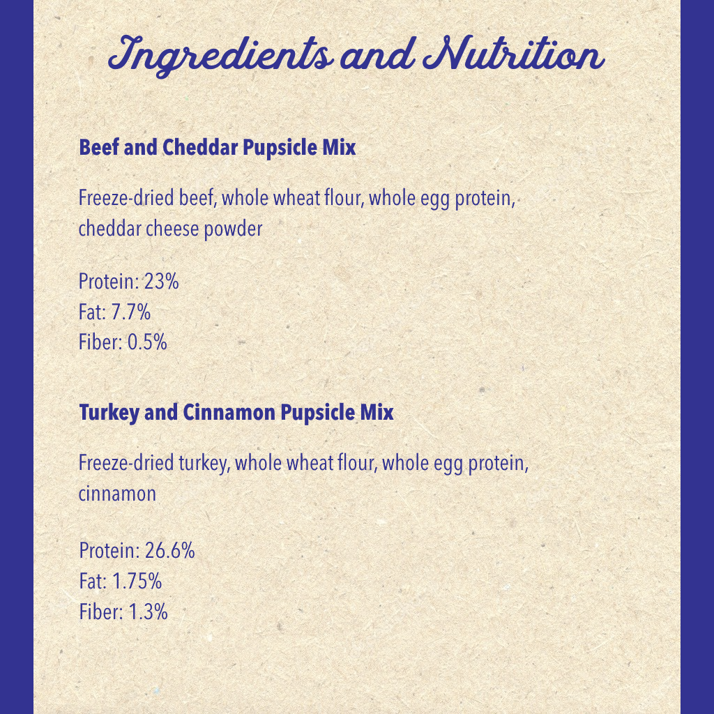 ingredients and nutrition info