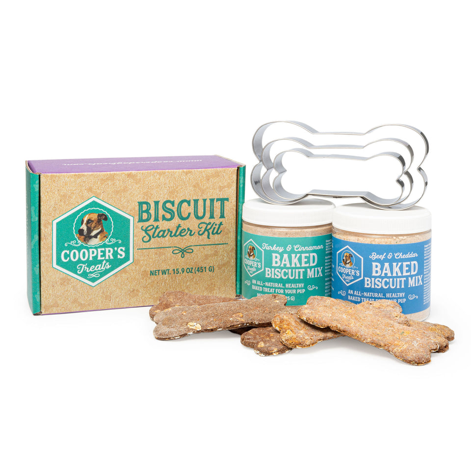 Baked biscuit starter kit  jars and treats