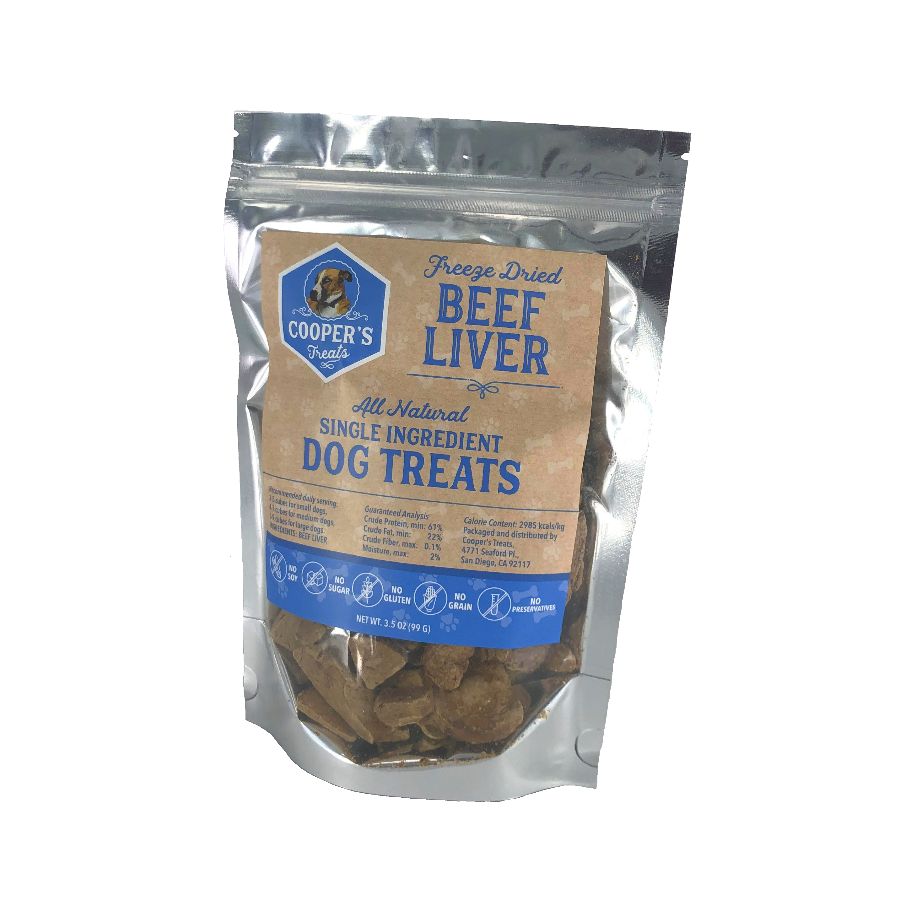 Freeze Dried Dog Treats Cooper s Treats